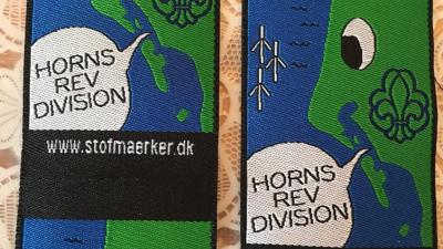 stofmærker til uniformen 